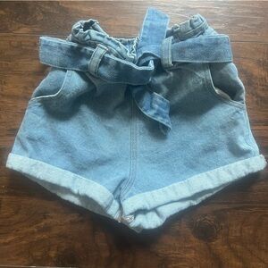 Denim shorts size (S) fits like a girls 10